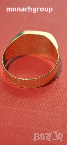 Златен пръстен, снимка 4 - Пръстени - 52356403