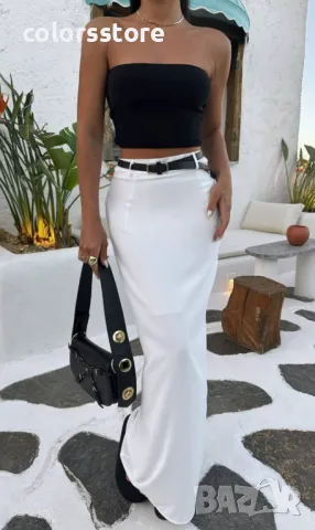 Дамски сет от топ с пола Monro, снимка 3 - Комплекти - 48701104