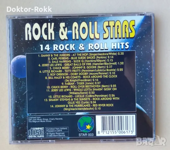 Various – Rock & Roll Stars - 14 Rock & Roll Hits 1993 CD, снимка 2 - CD дискове - 50052999
