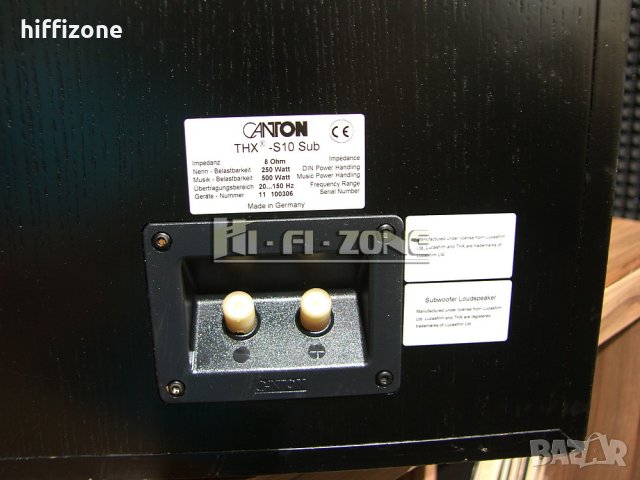 Canton thx комплект, снимка 17 - Тонколони - 36600866