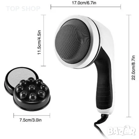 Антицелулитен Масажор Relax and Tone, PL-603B, снимка 15 - Масажори - 48928512