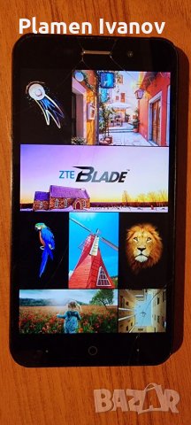 ZTE A602 Android 4G работещ с пукнато стъкло, снимка 5 - ZTE - 35639519