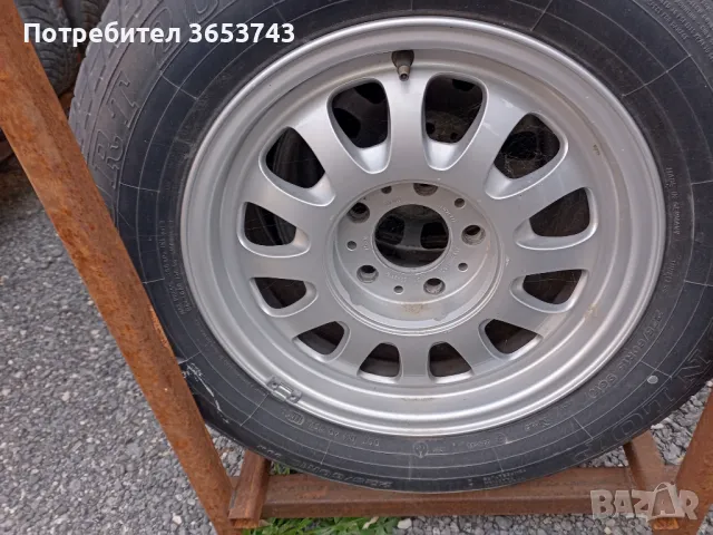 BMW 15" джанти с гуми, снимка 1 - Гуми и джанти - 47803807