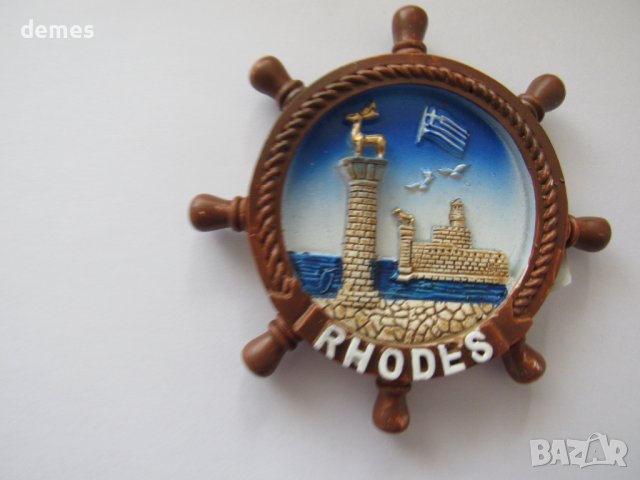 3D магнит от остров Родос, Гърция, снимка 5 - Колекции - 43612781
