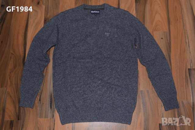 Barbour - мъжки пуловер, размер  S, снимка 1 - Пуловери - 27544259