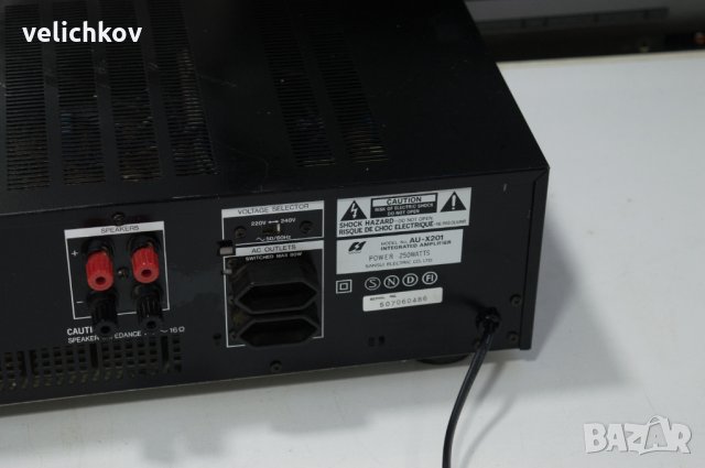 усилвател Sansui AU-X201i, снимка 7 - Ресийвъри, усилватели, смесителни пултове - 34570171