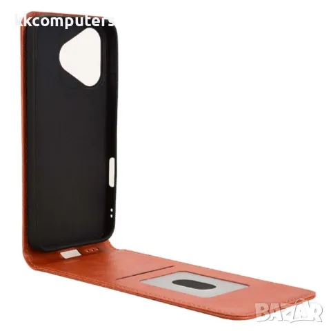 Honor 400 Lite Flip3 Magnetic Кожен Калъф и Скрийн Протектор, снимка 5 - Калъфи, кейсове - 50030598