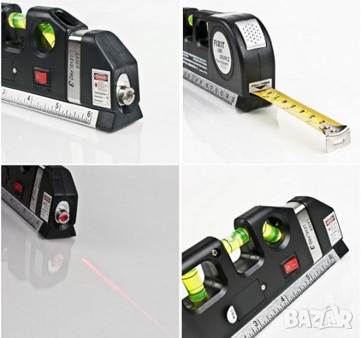 Лазерен нивелир - Laser Level Pro 3, снимка 4 - Измервателни инструменти - 33187371