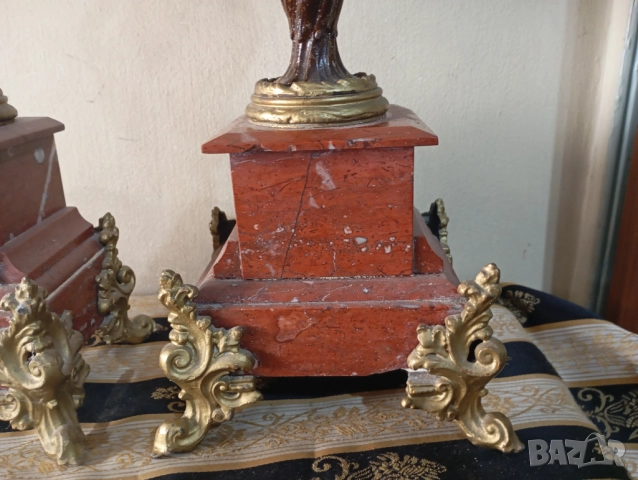 Барокови свещници комплект, снимка 2 - Други ценни предмети - 52500002