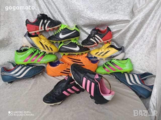 adidas® original , N- 32 - 33, черните футболни обувки бутонки, калеври,GOGOMOTO.BAZAR.BG® + ПОДАРЪ, снимка 5 - Детски маратонки - 39724265