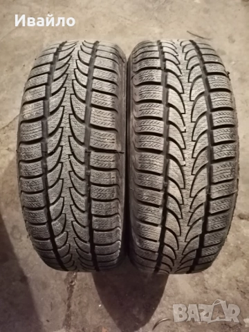 Продавам 2 броя зимни гуми 195.60.15 на 1 сезон дот 2021 Nokian 