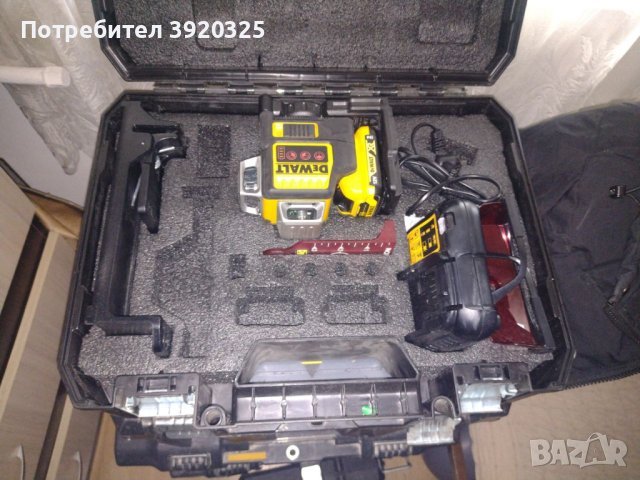 Dewalt 360 градуса лазер, снимка 3 - Други инструменти - 43683137