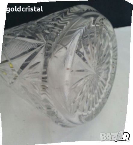 Руска кристална  гарафа , снимка 4 - Антикварни и старинни предмети - 35858544