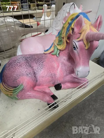 керамични еднорози, снимка 2 - Декорация за дома - 48157194