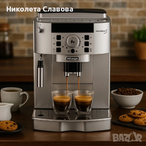 ☕ Кафеавтомат DELONGHI Magnifica S – 800 мл, 15 bar, сив