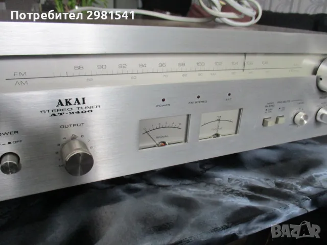 AKAI at 2400 тунер, снимка 2 - Ресийвъри, усилватели, смесителни пултове - 50429749