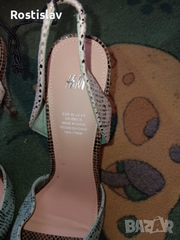 дамски обувки H&M номер 40, снимка 2 - Маратонки - 44910598