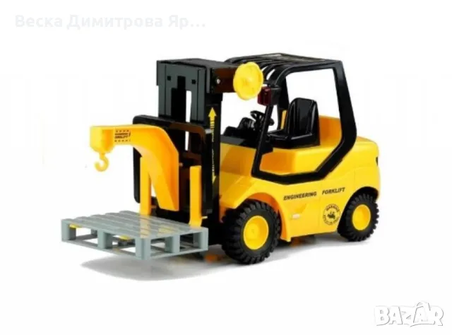 Мотокар играчка с фрикционни, звукови и светлинни ефекти