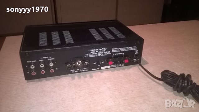 realistic sta-20 stereo receiver-внос франция, снимка 11 - Ресийвъри, усилватели, смесителни пултове - 26694156