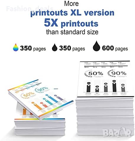 Нов Комплект 5 броя тонер касети мастило за офис принтер Canon PGI-550XL, снимка 3 - Други стоки за дома - 40359937