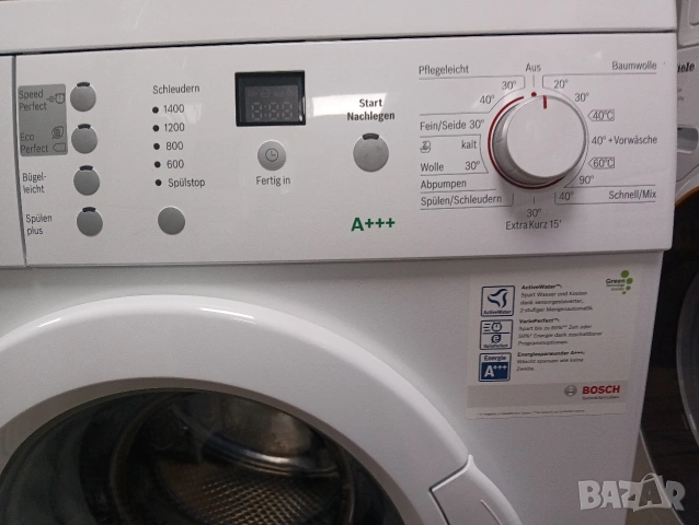 Пералня Бош Bosch Maxx 6 Green Collection 6кг А+++ 2 години гаранция!, снимка 8 - Перални - 53265493