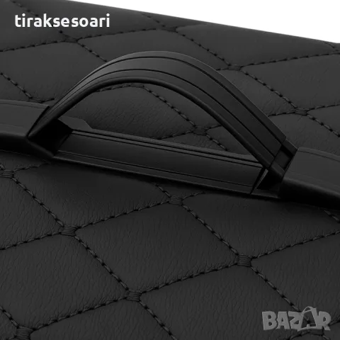 Черно с черно органайзер за багажник кутия за съхранение 40x30x30 см, снимка 5 - Аксесоари и консумативи - 50074527