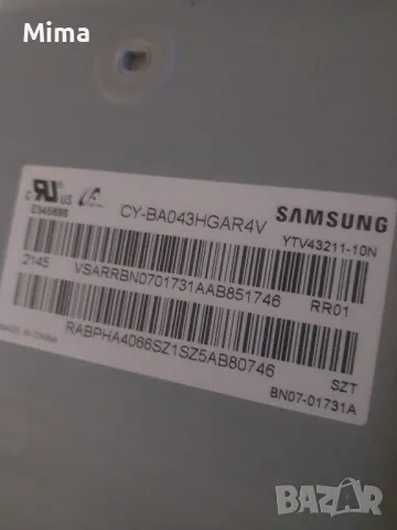Samsung UE43AU7172UXXH На части , снимка 2 - Части и Платки - 49680147
