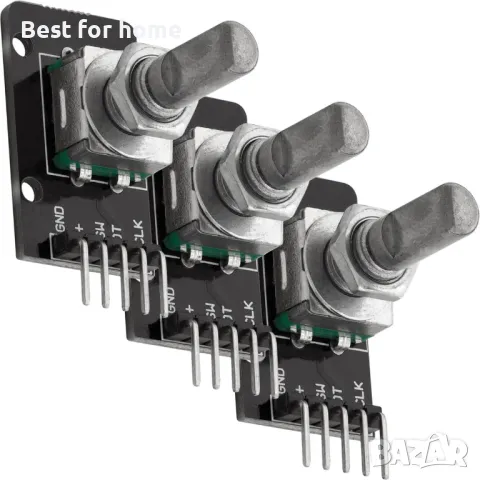 Енкодер KY-040 5 пина за Arduino и Raspberry Pi от AZDelivery, снимка 11 - Друга електроника - 49418672