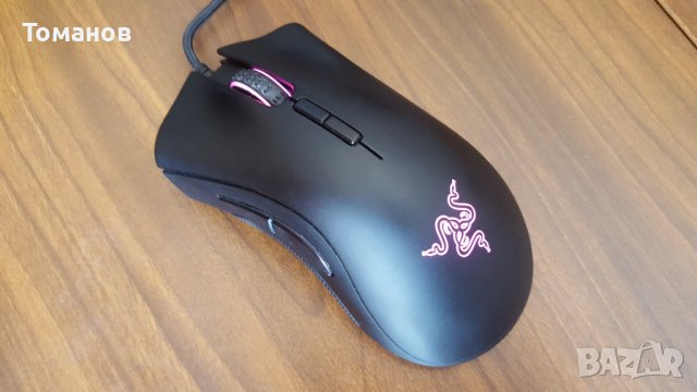 НОВА геймърска мишка Gaming Razer Deathadder Elite, Ергономична, снимка 2 - Клавиатури и мишки - 43442248