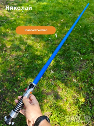Светещ в тъмното Светлинен меч на Obi Wan Kenobi Lightsaber StarWars, снимка 6 - Други - 51047923