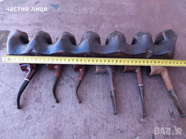 Комлект колекционерска стойка с лули , снимка 5 - Лули - 49389795