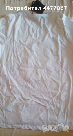 Дамска  бяла тениска, снимка 2 - Тениски - 50931291