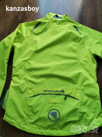 Endura Gridlock II Waterproof Cycling Jacket in High Vis Yellow - мъжко вело яке КАТО НОВО Л, снимка 11 - Якета - 50073167