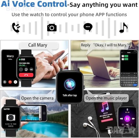 Смарт часовник PUBI Fit Y18A, снимка 4 - Смарт часовници - 43513505