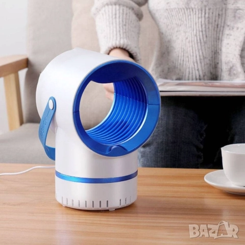 LED лампа против комари; Размер: 12,3 х 19,8 х 10, 8 см; Функция: Комарът попада в 360 градусово зав, снимка 8 - Друга електроника - 52041857