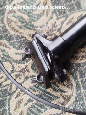 Дропър колче 31.6 с команда за велосипед колело , снимка 3 - Части за велосипеди - 49539889