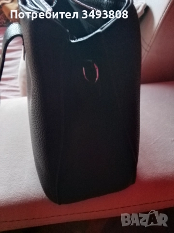 Стилна черна дамска чанта , снимка 5 - Чанти - 52575538