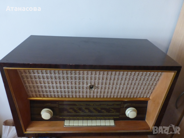 Немско радио Fidelio Фиделио 1959 г, снимка 6 - Радиокасетофони, транзистори - 44926673