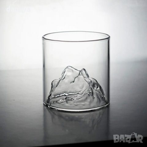 3207 Стъклена чаша за уиски Планина