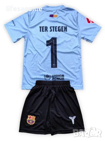 Детско - юношески вратарски футболен екип Барселона Тер Щеген Barcelona Ter Stegen