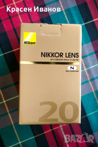 Обектив AF-S NIKKOR 20 mm f/1,8G ED, снимка 6 - Обективи и филтри - 52243375