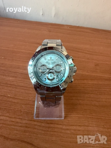 Rolex Нов Мъжки Часовник с Кварцов Механизъм Ролекс 