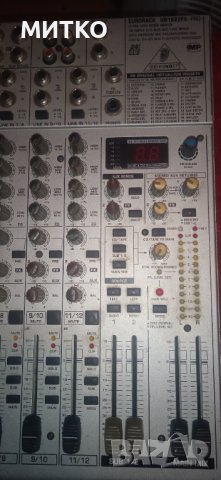 Behringer Eurorack UB1622FX-PRO MIXER Смесителен Миксер Пулт, снимка 2 - Ресийвъри, усилватели, смесителни пултове - 43526187