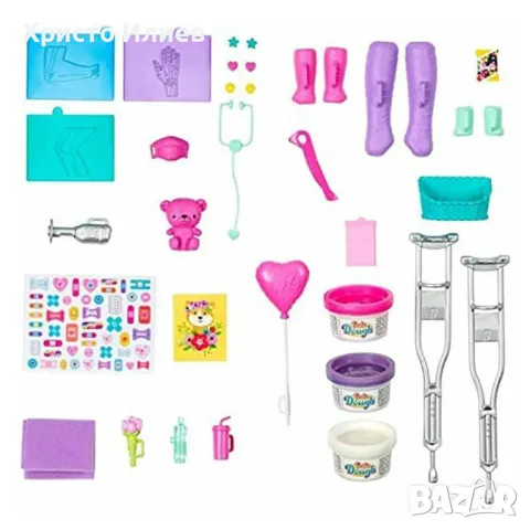 Кукла Барби Barbie с Ортопедична клиника Mattel, снимка 3 - Кукли - 48389966