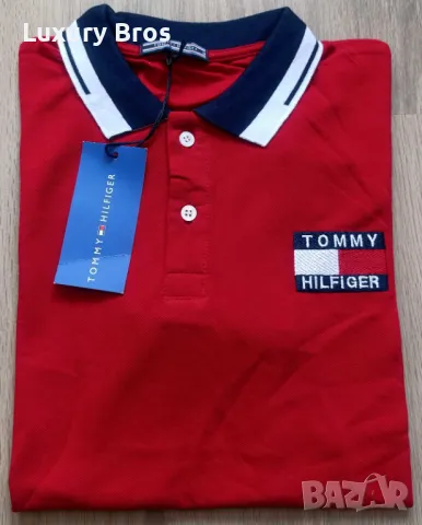 Мъжки тениски с яка Tommy Hilfiger, снимка 11 - Тениски - 48942899