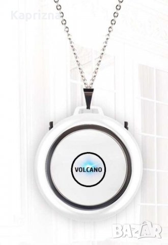 Медальон – йонизатор на въздуха VOLCANO, снимка 2 - Овлажнители и пречистватели за въздух - 32743780