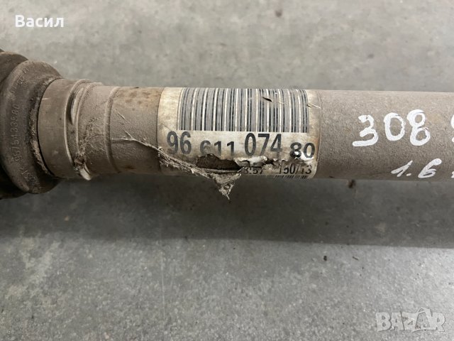 Дясна полуоска Дълга Peugeot 308 SW Facelift 1.6 HDI Пежо 308 Комби Фейслифт 1.6 ХДИ pejo, снимка 2 - Части - 38536276