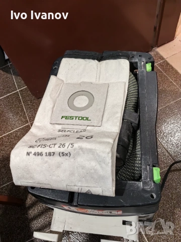 Прахосмукачка Festool CTL 26 E AC-Renofix, снимка 5 - Други инструменти - 53408607