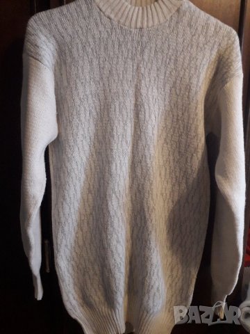 Блузон бял нов, снимка 1 - Блузи с дълъг ръкав и пуловери - 27606771