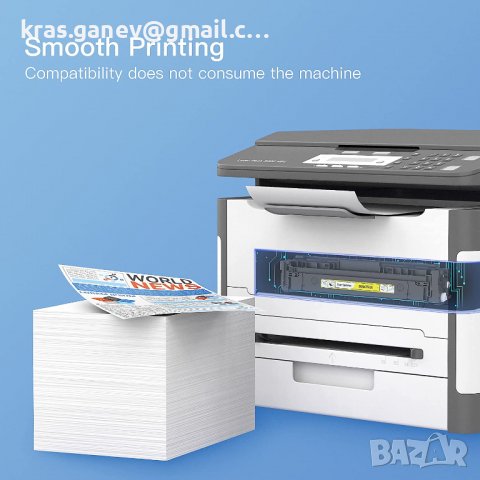 GPC Image TN-243CMYK Тонер TN247 Съвместим с Тонер Brother MFC L3750DCW TN243 TN 247 за MFC-L3750CDW, снимка 3 - Принтери, копири, скенери - 37431377